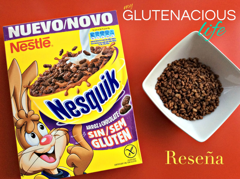 Reseña cereales sin gluten Nesquik | GlutenaciousLife.com