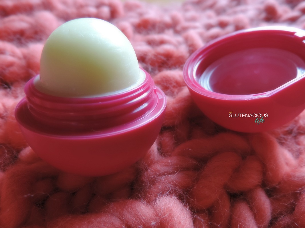 EOS lip balm and hand lotion: A gluten-free cosmetic review | www.glutenaciouslife.com