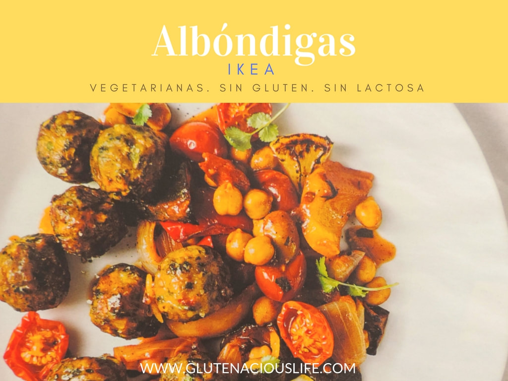 Albondigas IKEA: Vegetarianas, sin gluten y sin lactosa