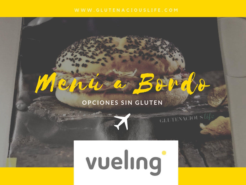 Opciones sin gluten en Vueling Airlines