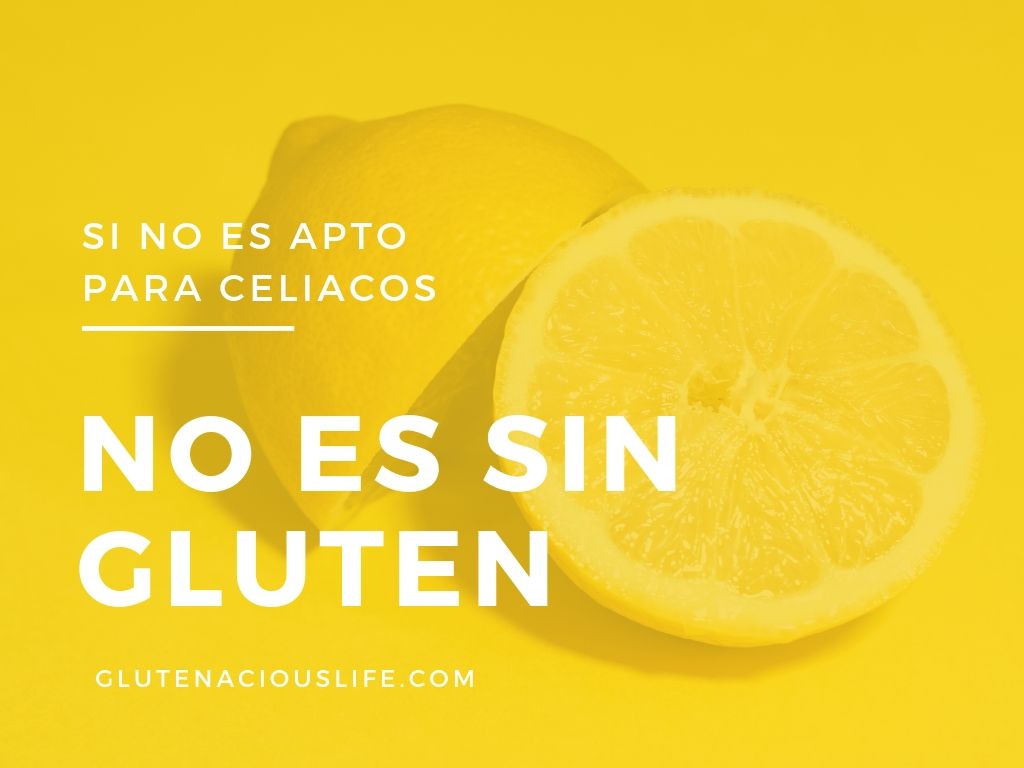 Si no es apto para celiacos, no es sin gluten | GlutenaciousLife.com