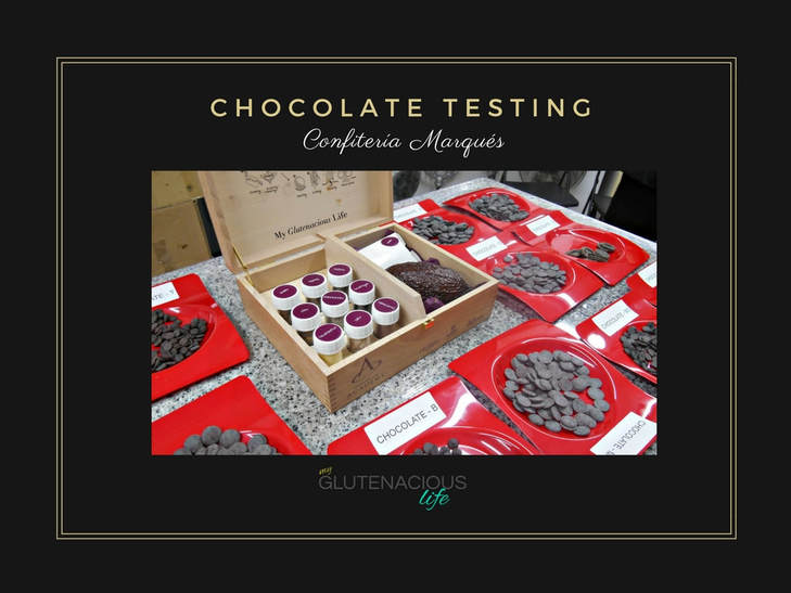 Gluten-Free Chocolate testing in Madrid:  Confiteria Marqués | Glutenacious Life