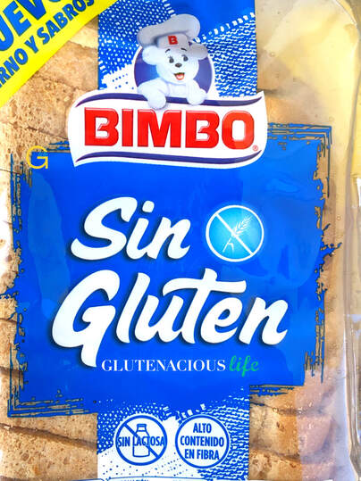 Pan de molde Bimbo sin gluten: etiquetado sin gluten, sin lactosa | GlutenaciousLife.com